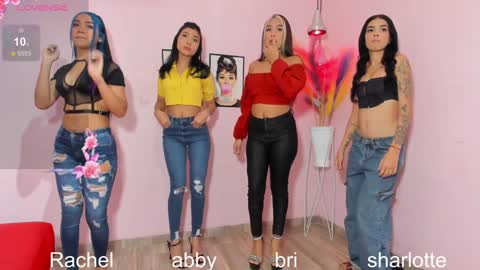 moderator JAZMIN my team is Abby RachelMia online show from January 24, 2025, 1:24 am