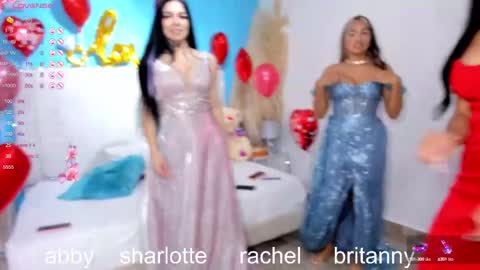 moderator JAZMIN my team is Abby RachelMia online show from February 15, 2025, 2:04 am