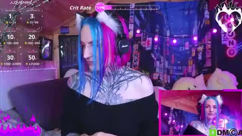 Snapshot of cybernekko chatting on October 26, 2025, 5:13 am Neko online show from October 26, 2025, 5:13 am