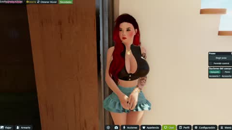 Snapshot of dafne_houston chatting on May 8, 2026, 6:57 pm DAFNE online show from May 8, 2026, 6:57 pm