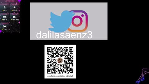 Snapshot of dalila_oficials chatting on December 3, 2024, 3:44 pm online show from December 3, 2024, 3:44 pm