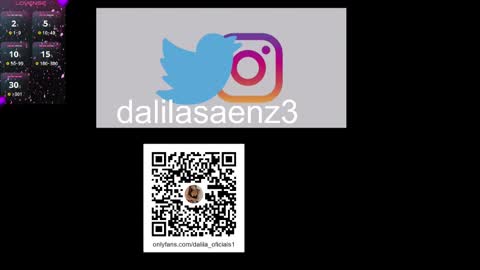 Snapshot of dalila_oficials chatting on December 17, 2024, 12:11 pm online show from December 17, 2024, 12:11 pm