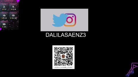 Snapshot of dalila_oficials chatting on December 27, 2024, 7:29 am online show from December 27, 2024, 7:29 am