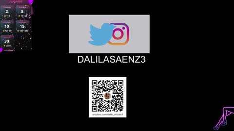 Snapshot of dalila_oficials chatting on December 28, 2024, 3:15 am online show from December 28, 2024, 3:15 am