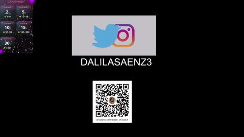 Snapshot of dalila_oficials chatting on January 4, 2025, 2:56 am online show from January 4, 2025, 2:56 am