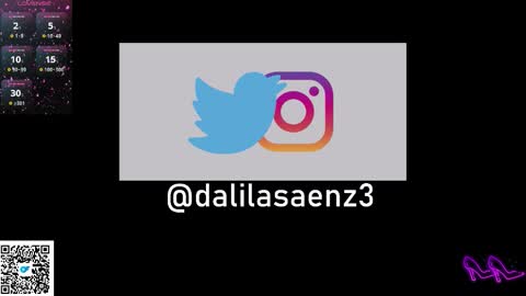 Snapshot of dalila_oficials chatting on September 26, 2025, 11:14 am online show from September 26, 2025, 11:14 am