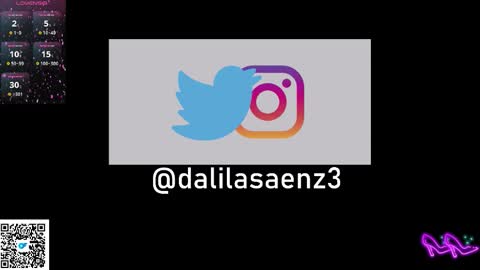 Snapshot of dalila_oficials chatting on September 28, 2025, 11:26 am online show from September 28, 2025, 11:26 am