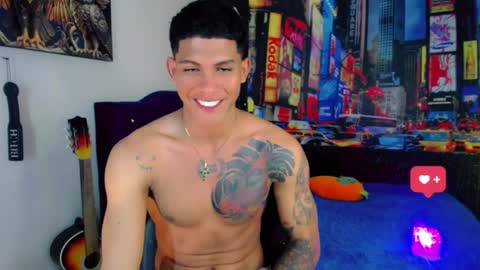 Snapshot of damian_latinxxx chatting on January 12, 2025, 9:51 am Damian online show from January 12, 2025, 9:51 am
