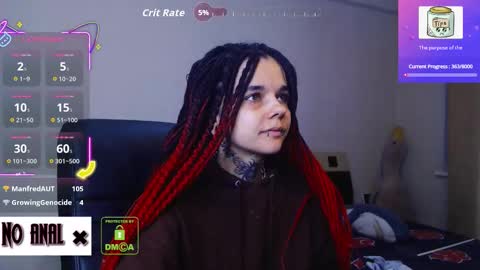 Snapshot of dark__elf chatting on September 26, 2025, 9:41 pm Anessa  online show from September 26, 2025, 9:41 pm