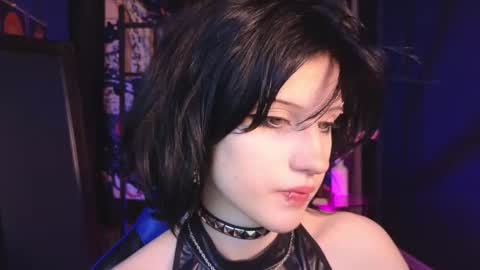 Snapshot of dark_vamp_ chatting on February 9, 2025, 10:00 pm Vamp online show from February 9, 2025, 10:00 pm