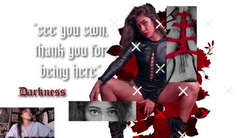 Snapshot of darkness_joones chatting on January 29, 2025, 1:05 am Darkness online show from January 29, 2025, 1:05 am