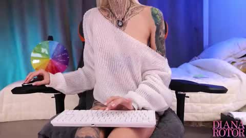 Snapshot of diana_rotor chatting on October 27, 2025, 12:15 am Diana online show from October 27, 2025, 12:15 am