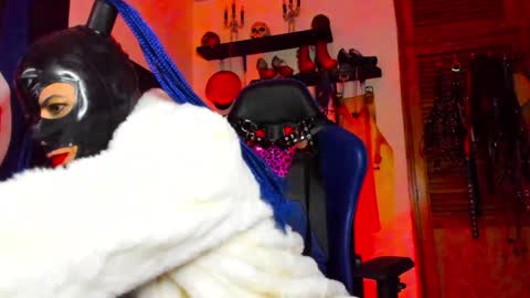 Snapshot of dominatrixblue chatting on January 11, 2025, 9:36 pm Dom Blue online show from January 11, 2025, 9:36 pm