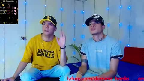 Snapshot of dominic_hanks chatting on January 7, 2025, 4:08 am DOMINIC AND ANDREW online show from January 7, 2025, 4:08 am