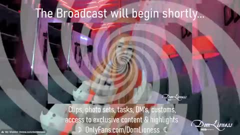 DomLioness online show from March 27, 2026, 11:15 pm