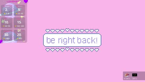 dulce_charm_ online show from January 31, 2026, 7:11 pm