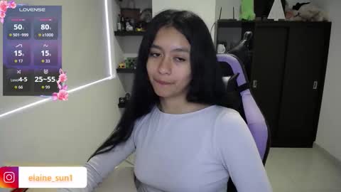 Snapshot of elaine_sun chatting on March 5, 2026, 12:01 pm Elaine eli online show from March 5, 2026, 12:01 pm