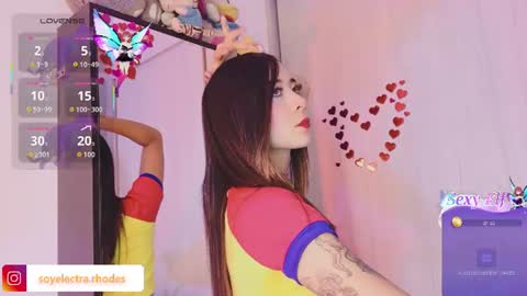 Electra Rhodes online show from June 17, 2026, 11:38 pm