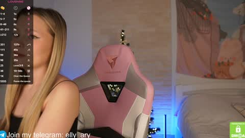 Snapshot of elly_ary chatting on January 12, 2025, 6:05 pm elly_ary online show from January 12, 2025, 6:05 pm