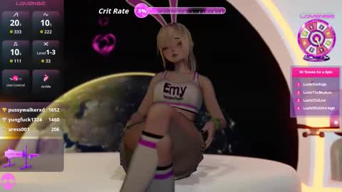 Snapshot of emyliveshow chatting on February 6, 2026, 5:12 am Hentai Hostess Club online show from February 6, 2026, 5:12 am