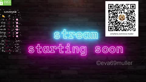 Eva  next show  8pm CEST AMST online show from January 6, 2025, 7:35 pm