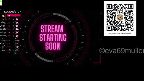 Eva  next show  8pm CEST AMST online show from February 9, 2025, 9:05 am