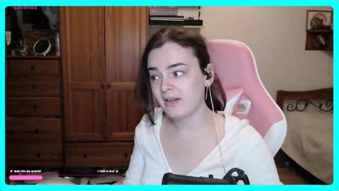 Snapshot of eva_katt chatting on February 9, 2025, 10:31 am Gamer Katt online show from February 9, 2025, 10:31 am