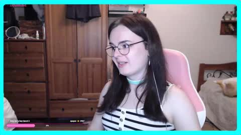Snapshot of eva_katt chatting on February 24, 2025, 8:25 pm Gamer Katt online show from February 24, 2025, 8:25 pm