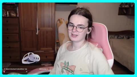 Snapshot of eva_katt chatting on February 28, 2025, 8:42 am Gamer Katt online show from February 28, 2025, 8:42 am