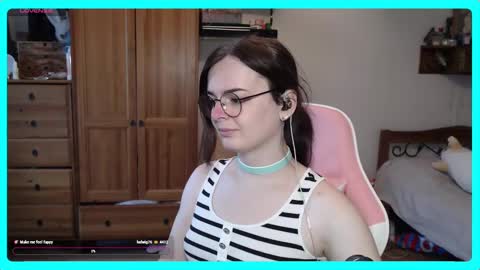 Snapshot of eva_katt chatting on March 5, 2025, 11:28 am Gamer Katt online show from March 5, 2025, 11:28 am