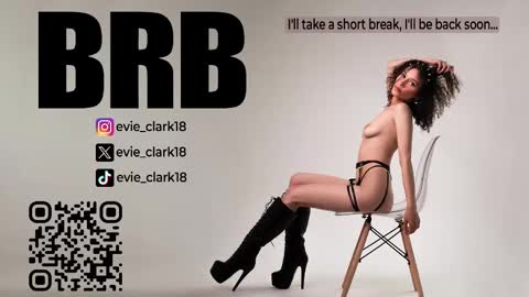 My name is Evie  nice to meet you  really get to know me better private is open  online show from February 24, 2025, 6:26 pm