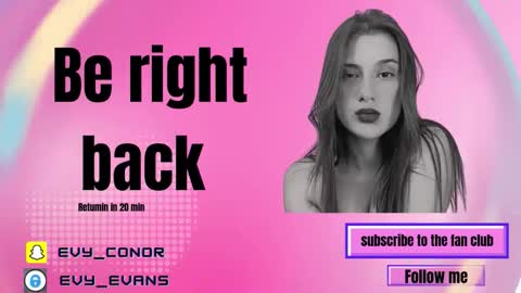 Evy conor online show from October 2, 2025, 12:01 pm