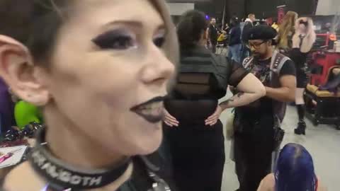 Snapshot of fatalgoth chatting on October 26, 2025, 8:48 pm Lily Waifu online show from October 26, 2025, 8:48 pm