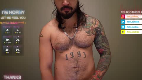 Felix Candela  online show from May 5, 2026, 4:26 pm