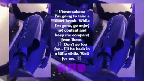 Snapshot of fieramadame chatting on June 24, 2026, 12:26 pm online show from June 24, 2026, 12:26 pm