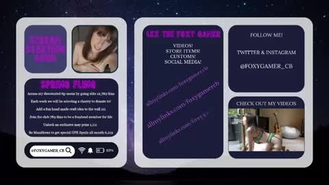 Lex Vive foxygamer cb online show from May 6, 2026, 1:03 am