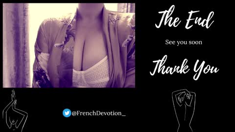 Snapshot of french_devotion chatting on January 19, 2025, 5:39 pm Louise or Lou 3 online show from January 19, 2025, 5:39 pm