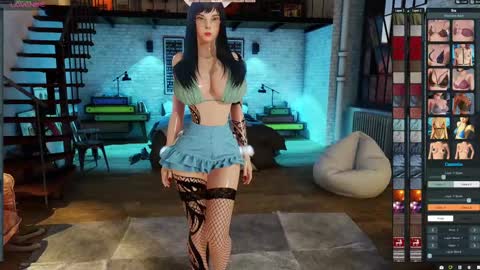 Snapshot of gabbi_3dx chatting on February 1, 2025, 6:43 am GABBI online show from February 1, 2025, 6:43 am