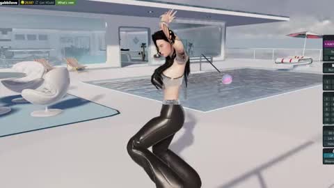 Snapshot of gabbi_3dx chatting on October 14, 2025, 1:45 pm GABBI online show from October 14, 2025, 1:45 pm