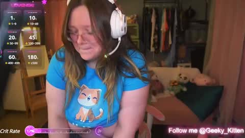 Geeky Kitten Leina -  online show from February 9, 2025, 9:05 am