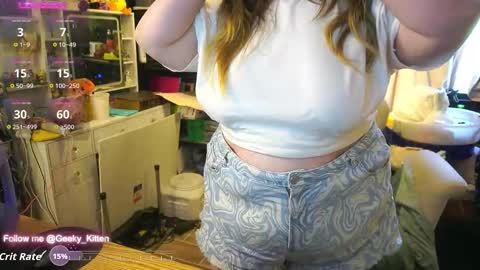 Snapshot of geeky_kitten chatting on October 12, 2025, 2:49 pm Geeky Kitten Leina -  online show from October 12, 2025, 2:49 pm