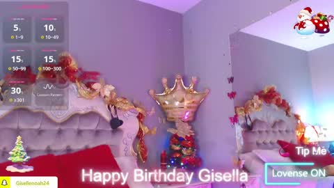 GiselleNoah online show from December 27, 2024, 9:50 am