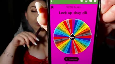 Snapshot of goddessmxx chatting on March 12, 2026, 8:04 pm Mistress Mary online show from March 12, 2026, 8:04 pm