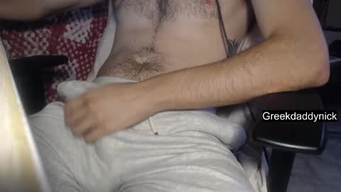 Snapshot of greekdaddynickofficial chatting on September 21, 2025, 11:34 am greekdaddynickofficial online show from September 21, 2025, 11:34 am