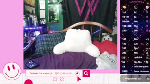 Snapshot of gxddess_fe chatting on December 28, 2024, 11:48 pm Goddess Fe online show from December 28, 2024, 11:48 pm