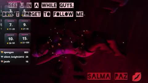 Snapshot of hairyandsexysalma chatting on December 27, 2024, 7:08 am SALMA online show from December 27, 2024, 7:08 am