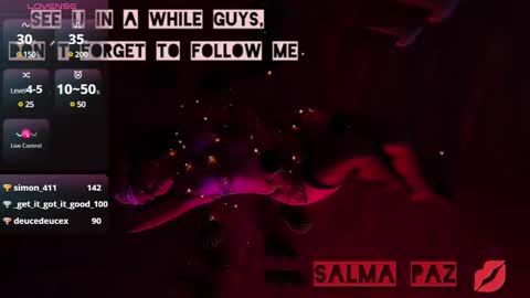 Snapshot of hairyandsexysalma chatting on January 28, 2025, 7:53 am SALMA online show from January 28, 2025, 7:53 am