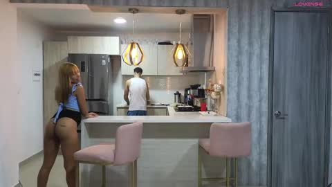 Snapshot of hall_sextape chatting on February 23, 2025, 9:55 am Alice Ariel Bella Fran and Stiven online show from February 23, 2025, 9:55 am