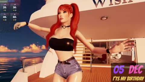 Snapshot of hannah3dx chatting on November 24, 2025, 10:42 pm Hannah online show from November 24, 2025, 10:42 pm