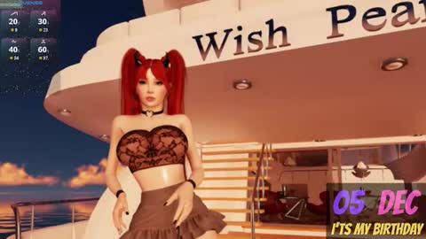 Snapshot of hannah3dx chatting on November 30, 2025, 7:18 pm Hannah online show from November 30, 2025, 7:18 pm